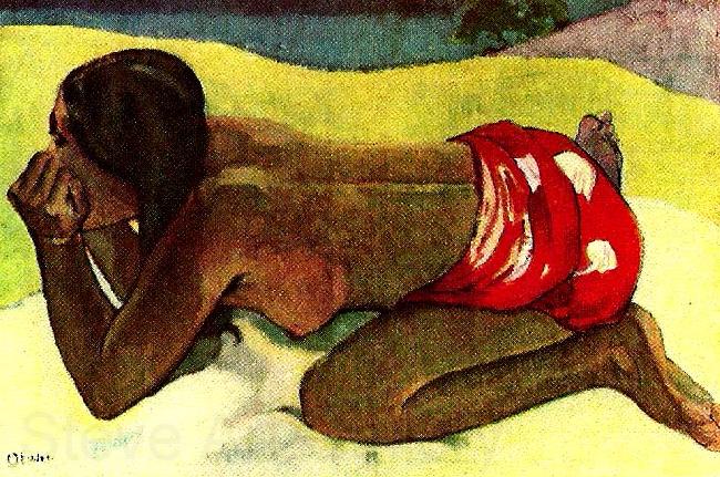 Paul Gauguin otahi Norge oil painting art